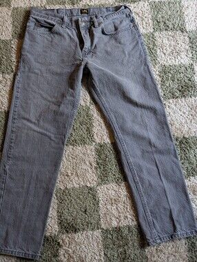 Vintage Grey Lee Jeans